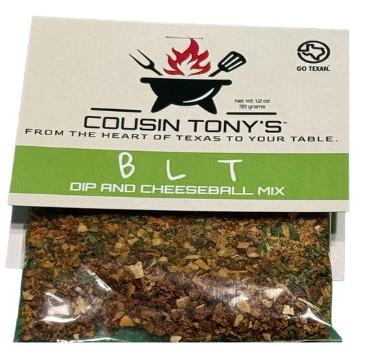 Cousin Tony’s ™ BLT Dip and Cheese Ball Mix
