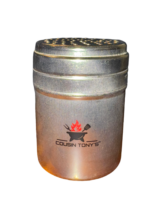 Cousin Tony’s ™ Stainless Steel 10oz Seasoning Shaker