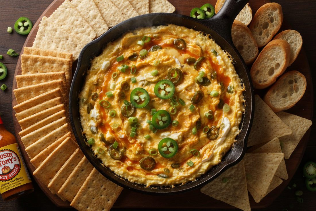 Cousin Tony's Jalapeño Cheddar Dip