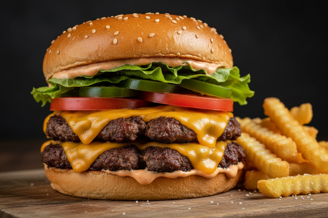 Jalapeño Cheddar Smash Burgers
