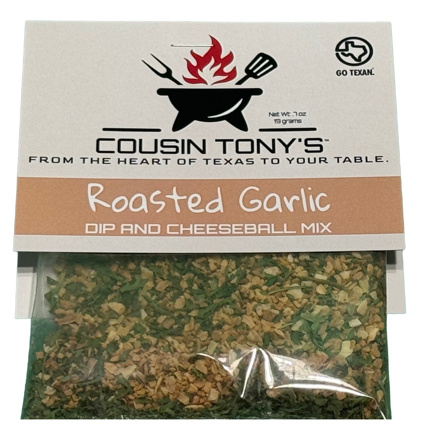 Cousin Tony’s ™ Roasted Garlic Dip and Cheeseball Mix